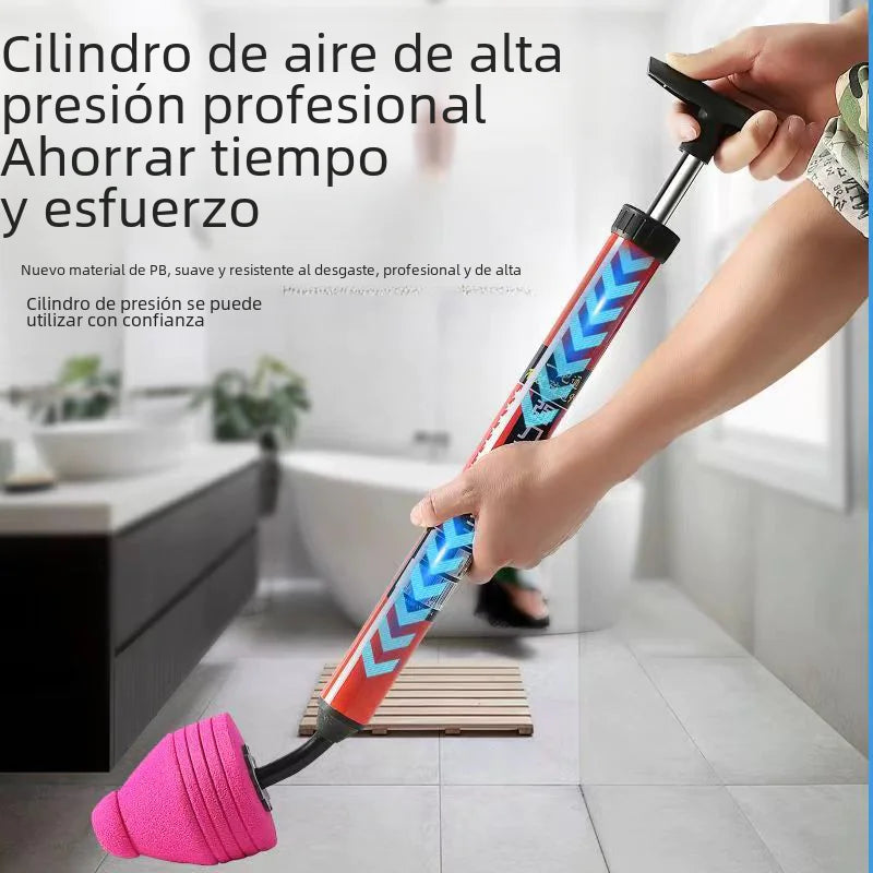 Toilet Unclogging Tool - Air Pressure Drain Cleaner