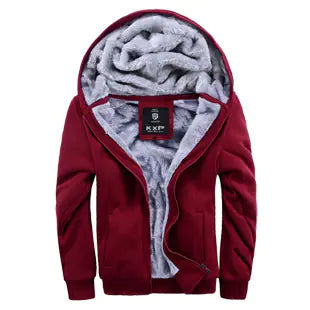 Chaqueta con Capucha para Hombre para Otoño e Invierno