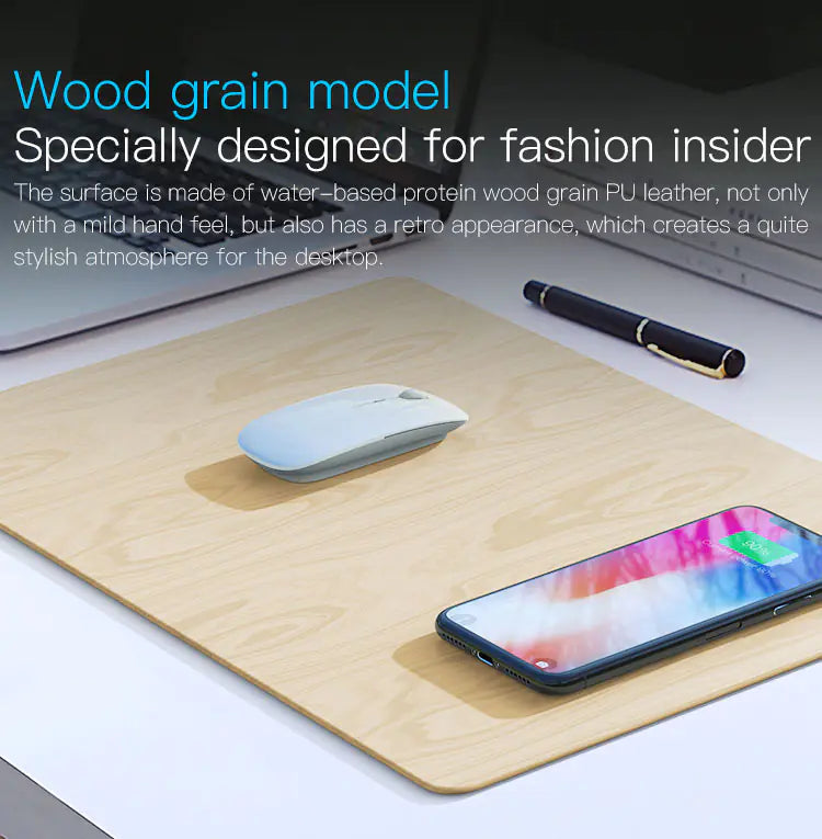 Alfombrilla de Ratón con Carga inalámbrica Creativa - Multifunción